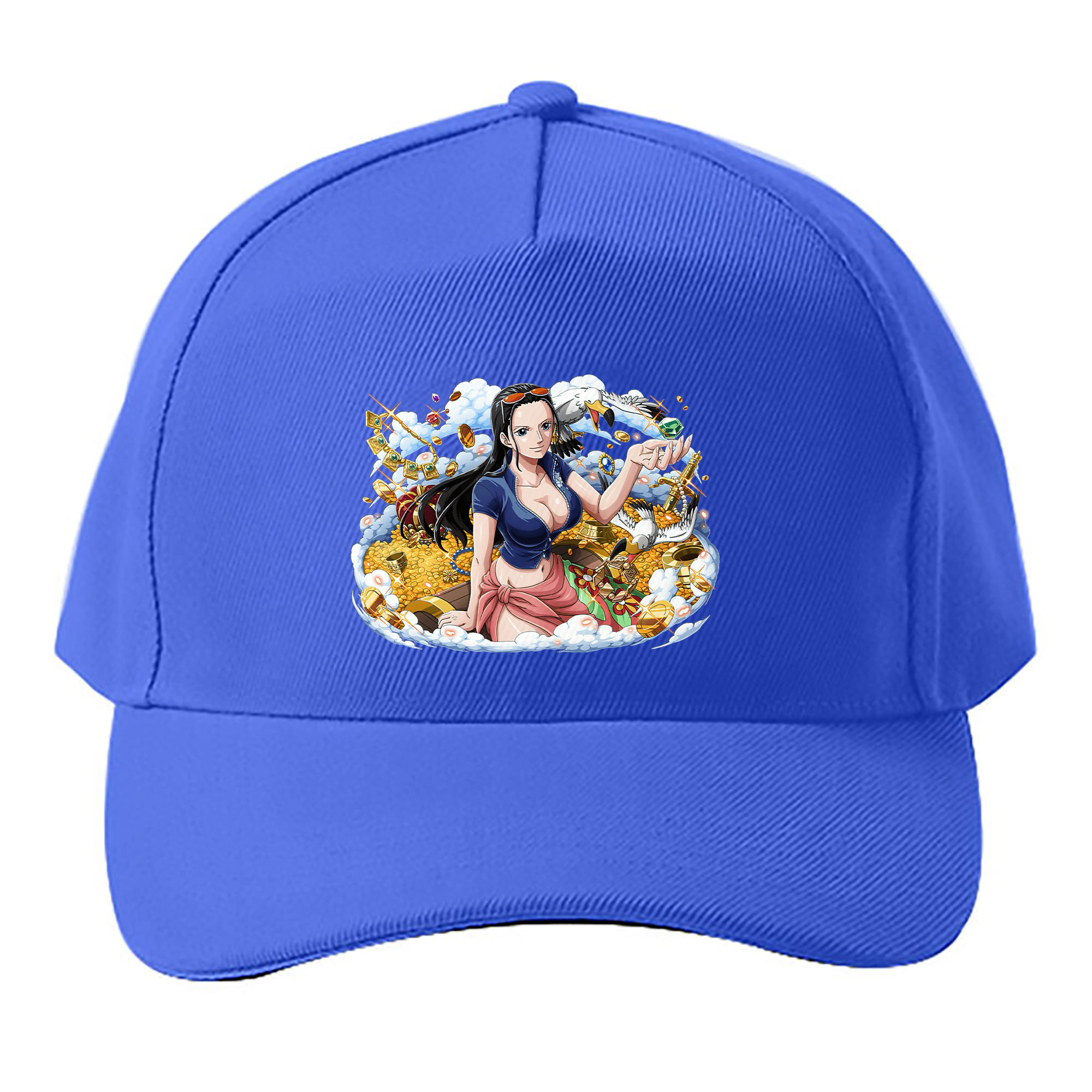 （画像用） ワンピース ニコ・ロビン ONE PIECE Nico Robin ベースボールキャップ 綿100％ 男女兼用 帽子 スポーツ